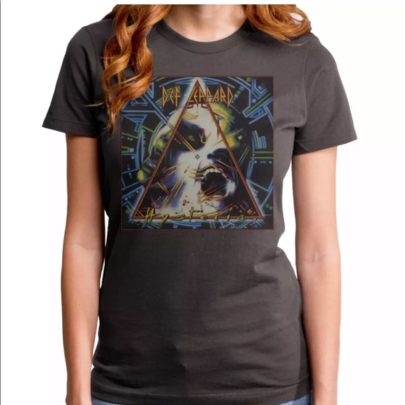 Tops - Def Leppard Hysteria T-Shirt All Sizes NEW